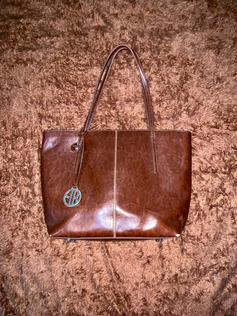 Tas Hush Puppies Dark Brown Leather
