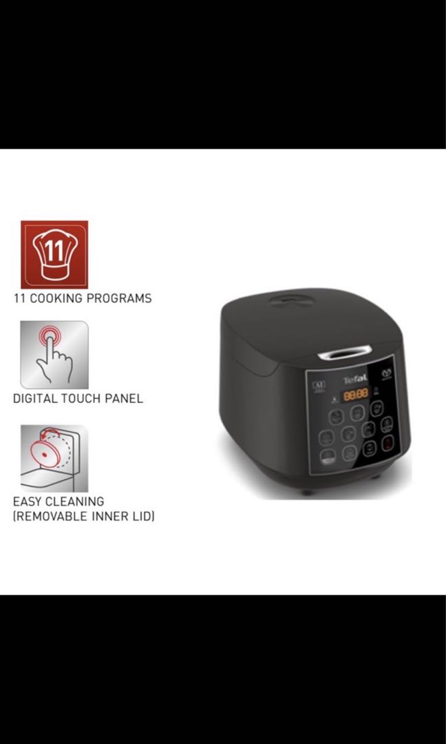 2yrs warranty New Tefal 1.8L Easy Rice Plus Fuzzy Logic Rice Cooker