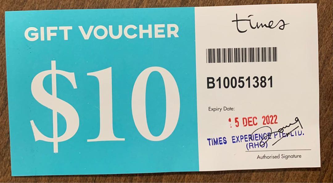 Times Bookstore Vouchers, Tickets & Vouchers, Vouchers on Carousell