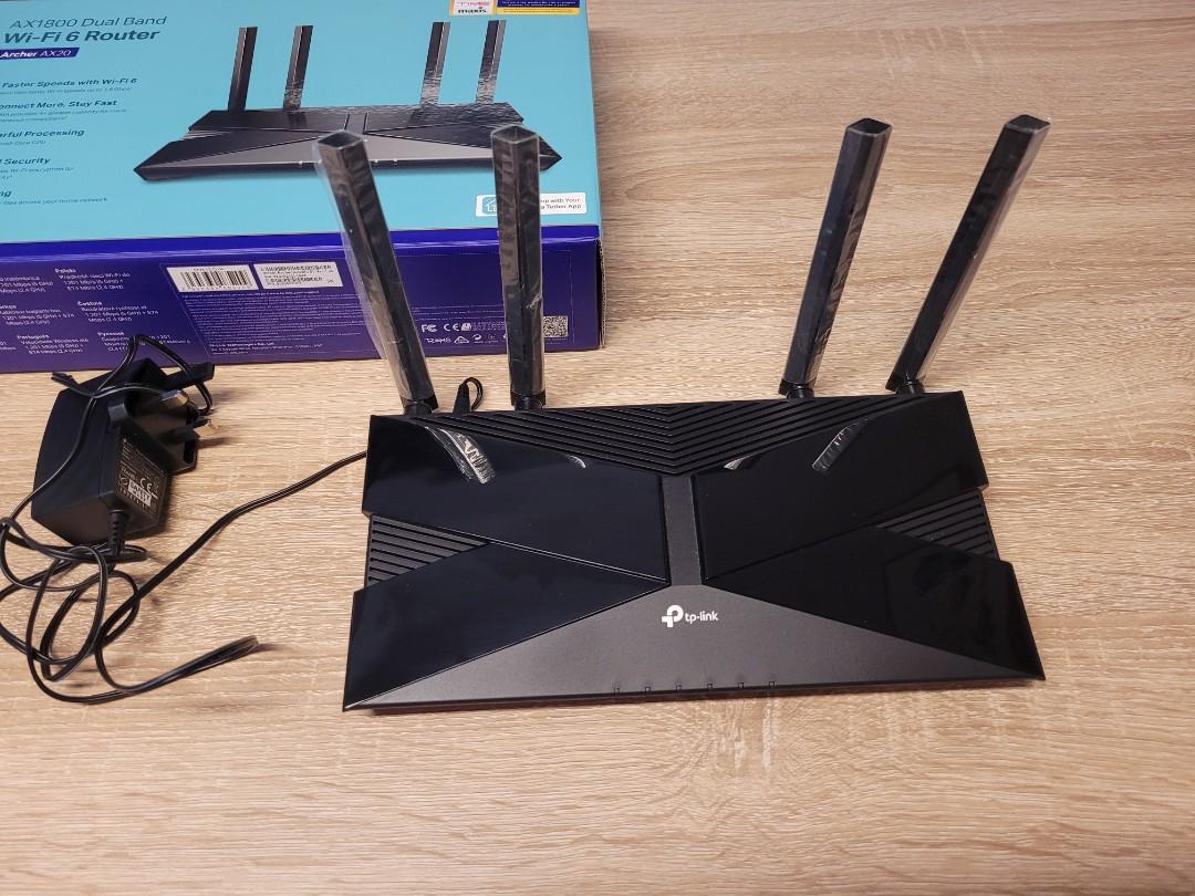 TP Link Archer AX20 WiFi 6 Router, Computers & Tech, Parts & Accessories, Networking on Carousell