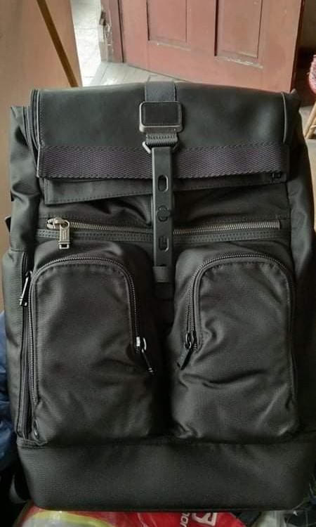 Tumi london backpack top