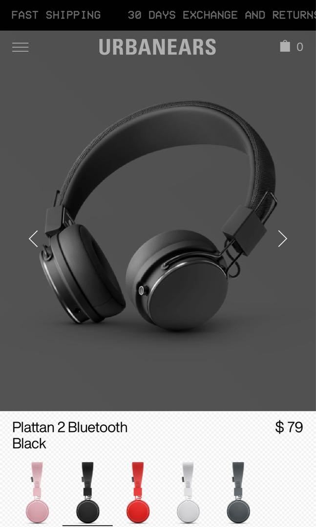 URBANEARS Plattan2 Bluetooth Headphones (Category: Headphones & Headsets) located in San Juan City. Submitted by angelinego (Listing ID 1162034234, Image 1). Description: -Sealed and brandnew -Steal price! Sold at 5,490.