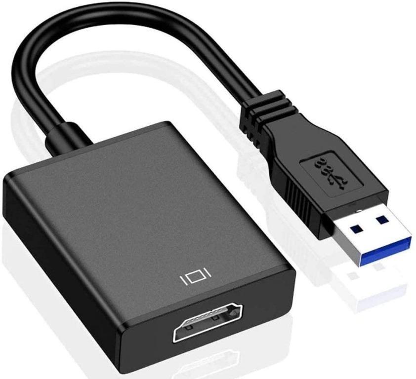 USB to HDMI Adapter, SENGKOB USB 3.0/2.0 to HDMI 1080P Video Graphics