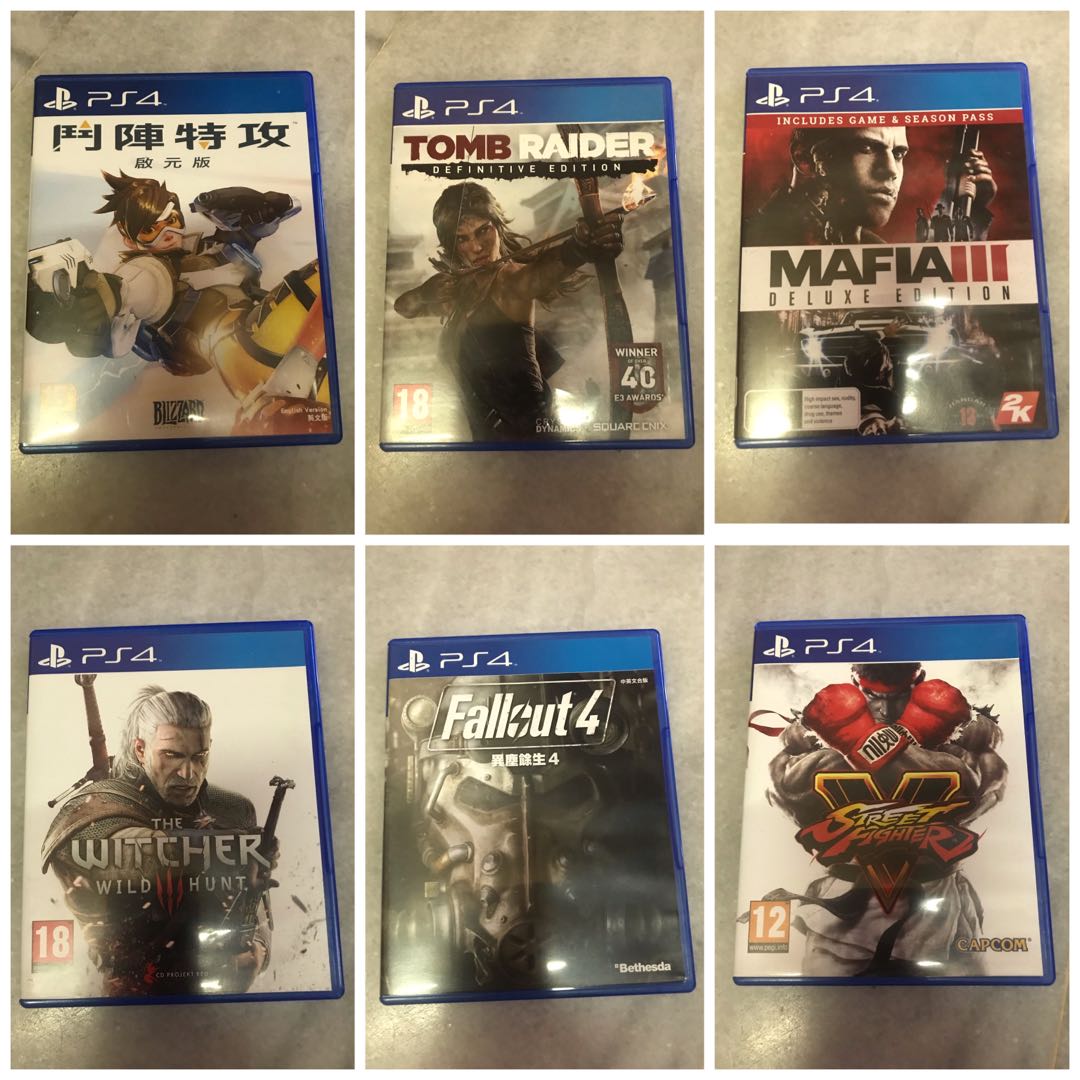 Overwatch ps4 used online