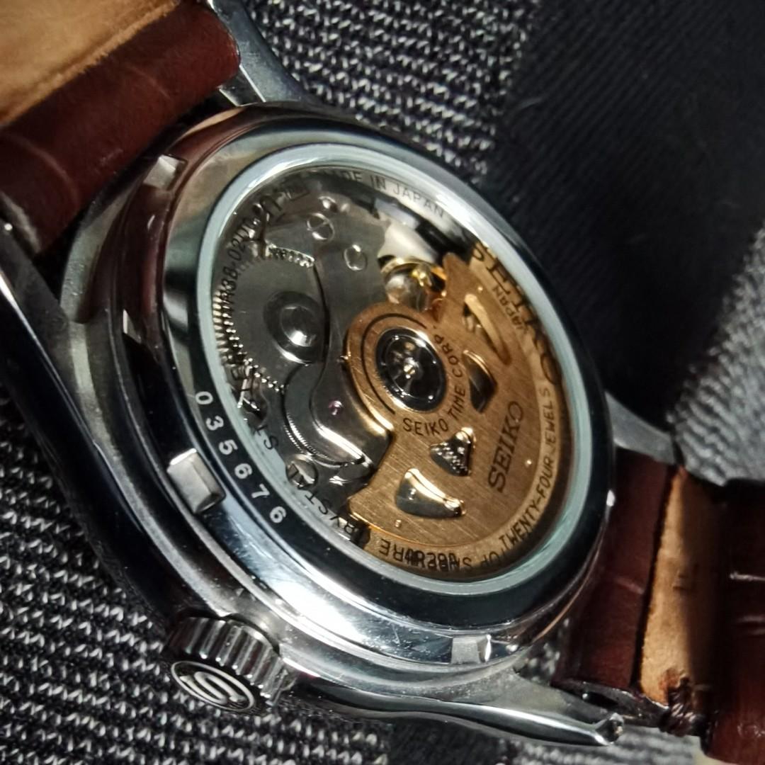 USED Seiko Presage SSA413J1 Automatic Mechanical Skeleton Watch