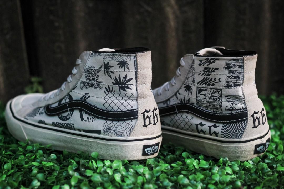Vans sk8 sales hi motif