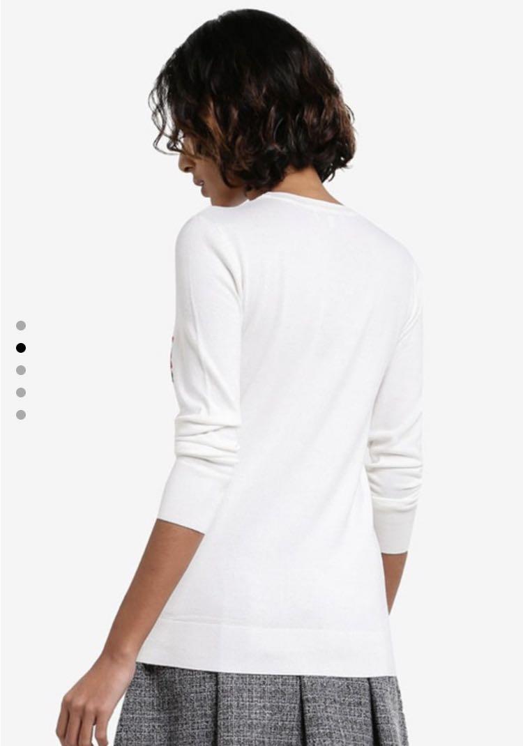 Warehouse white top jumper