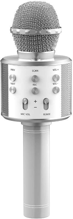 Genround Wireless Karaoke Microphone Bluetooth Karaoke Player Speaker with 