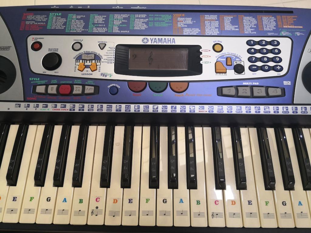 Yamaha PSR 260 Keyboard, Hobbies & Toys, Music & Media, Musical
