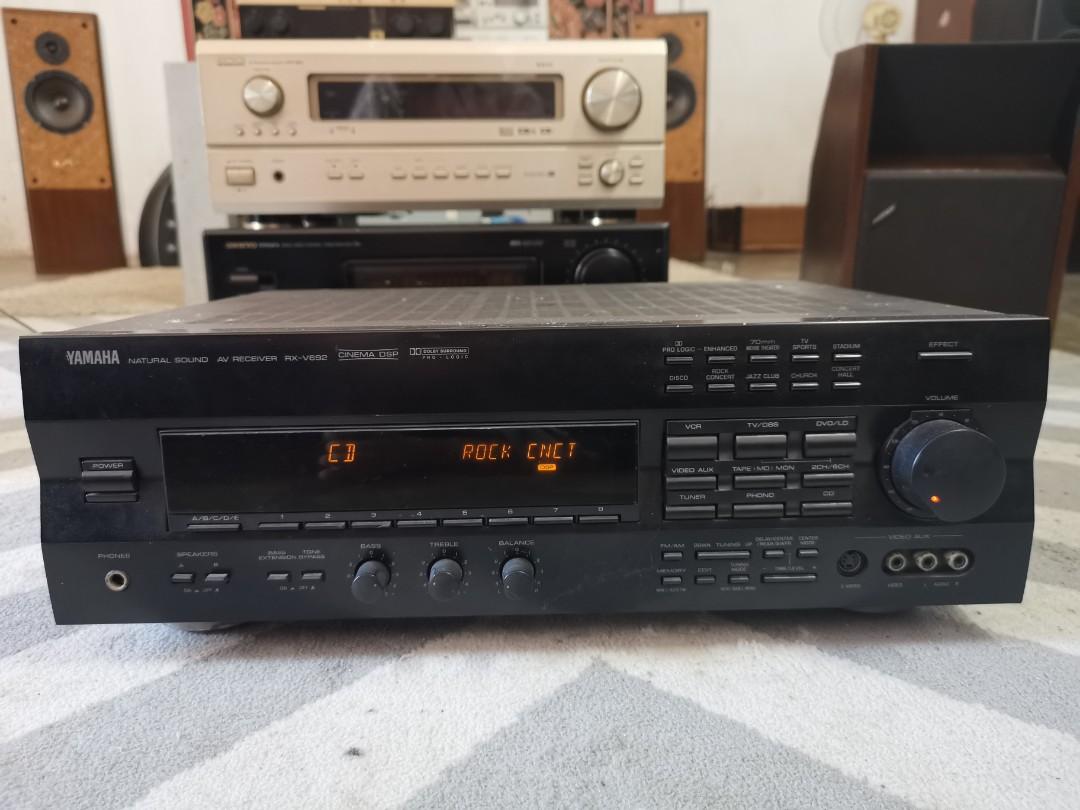 Yamaha RX-V692 receiver amplifier, Audio, Soundbars, Speakers ...