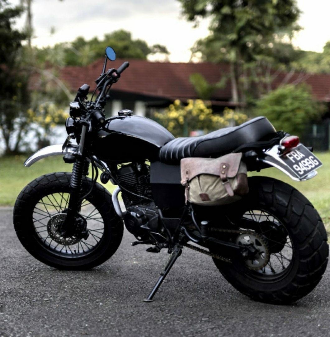 Yamaha tw200 scrambler hotsell