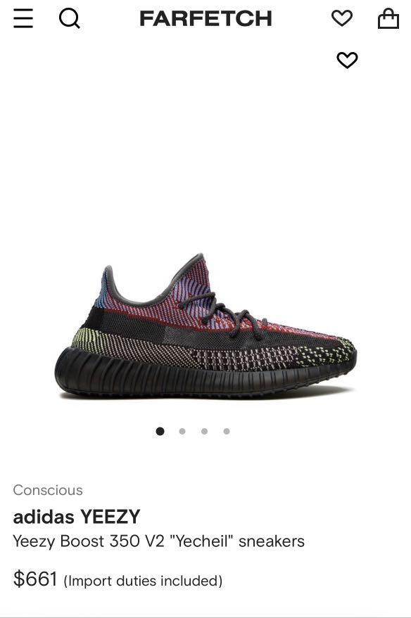Yeezy Boost 350V2, Men's Fashion, Footwear, Sneakers on Carousell