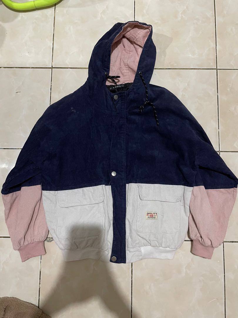 zaful corduroy jacket windbreaker Women s Fashion Coats