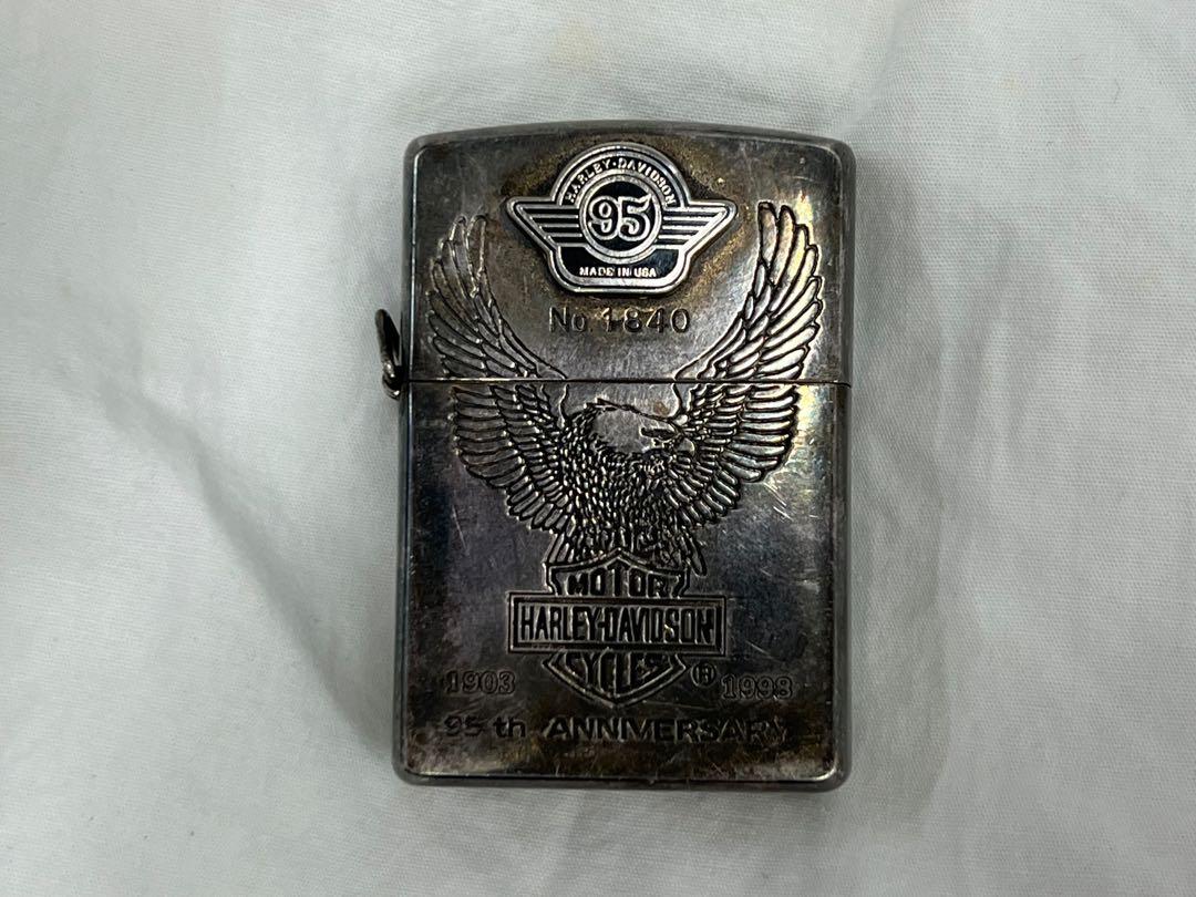 Zippo Harley Davidson 95th anniversary 1903-1998, 興趣及遊戲, 收藏