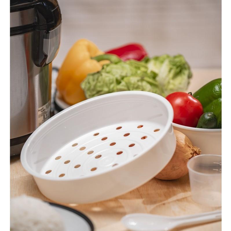 Russell Taylors Fuzzy Logic Smart Rice Cooker Steam Rack Included (1.8L