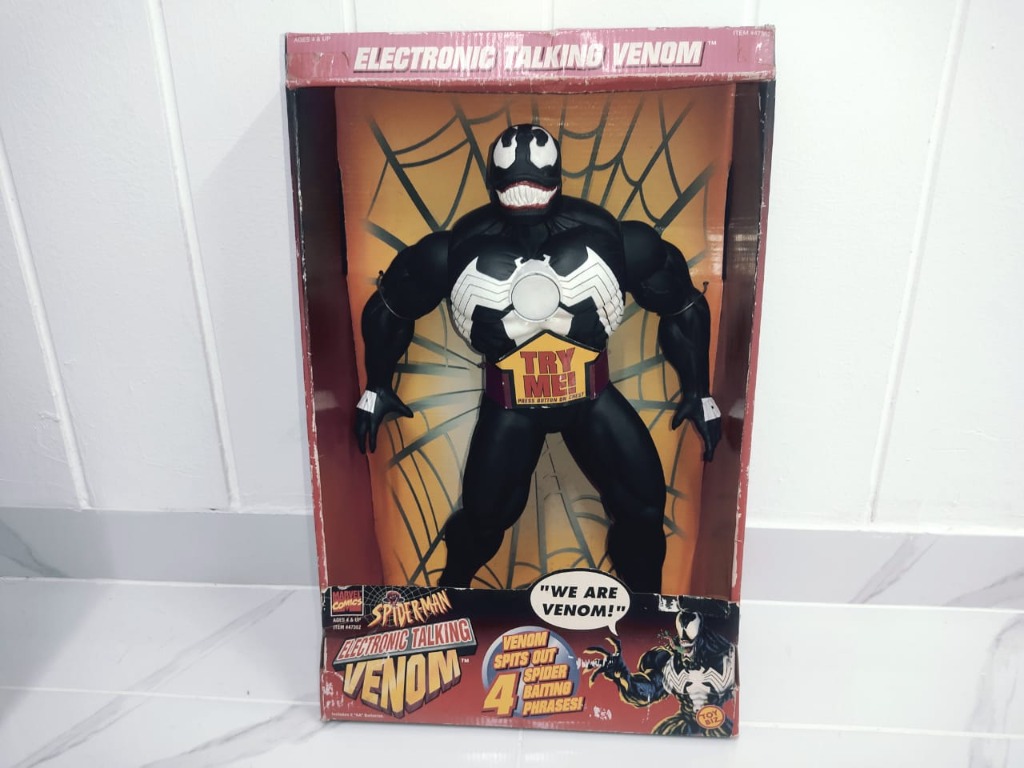 Talking venom toy hot sale