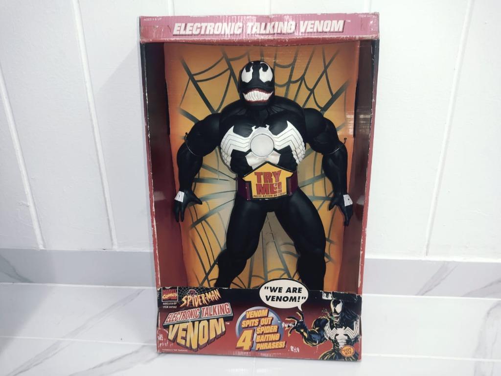 Talking venom action figure clearance