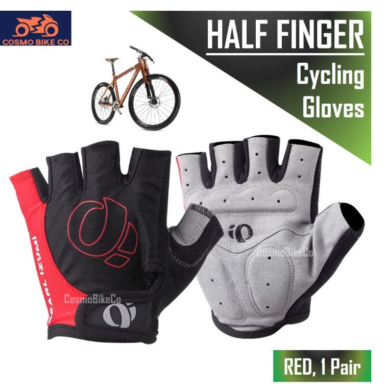 Sports Racing Cycling Motorcycle Bike Bicycle Half Finger Gloves women /Men Pair 