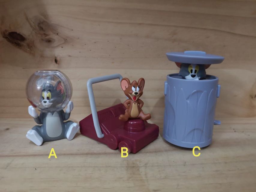 2021 McDonald Tom and Jerry Happy Meal set, Hobbies & Toys, Toys ...