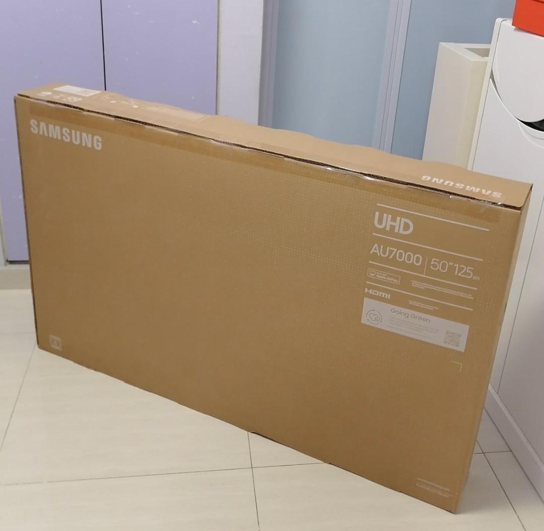 50" Samsung TV Empty Box With Styrofoam, TV & Home Appliances, TV & Entertainment, TV Parts