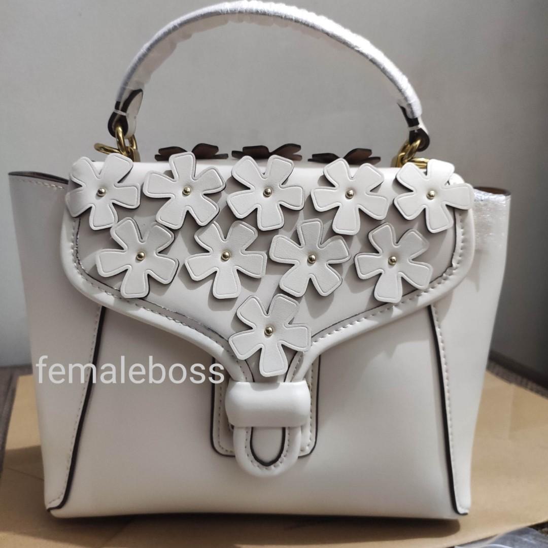 Courier carryall 23 with floral applique cheap
