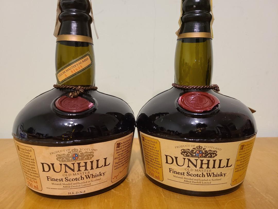 孖裝出售|年代初期威士忌)Dunhill old master finest scotch whisky