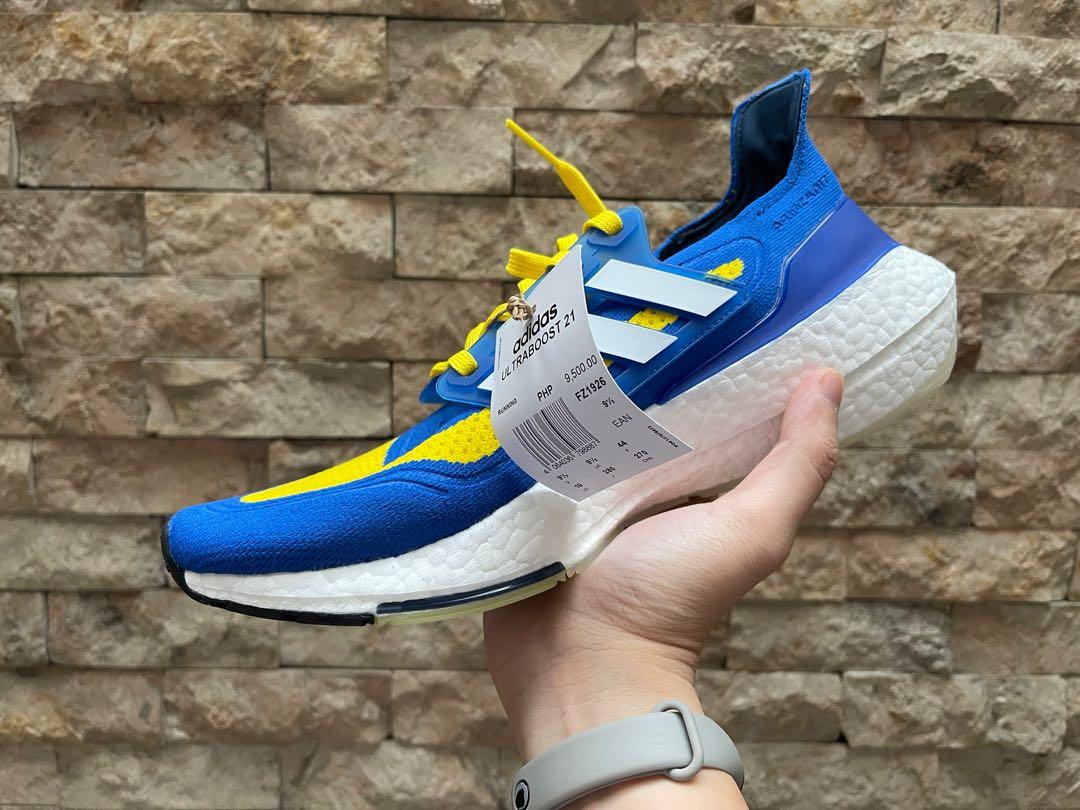 Psychiatrie teleurstellen scheerapparaat Adidas Ultraboost 21 Boston Marathon Edition size 10us, Men's Fashion,  Footwear, Sneakers on Carousell