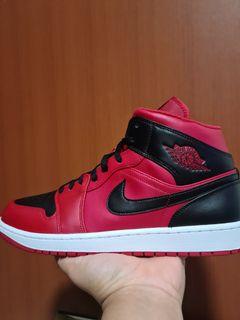 Air Jordan 1 Mids Gym Red/White/Black