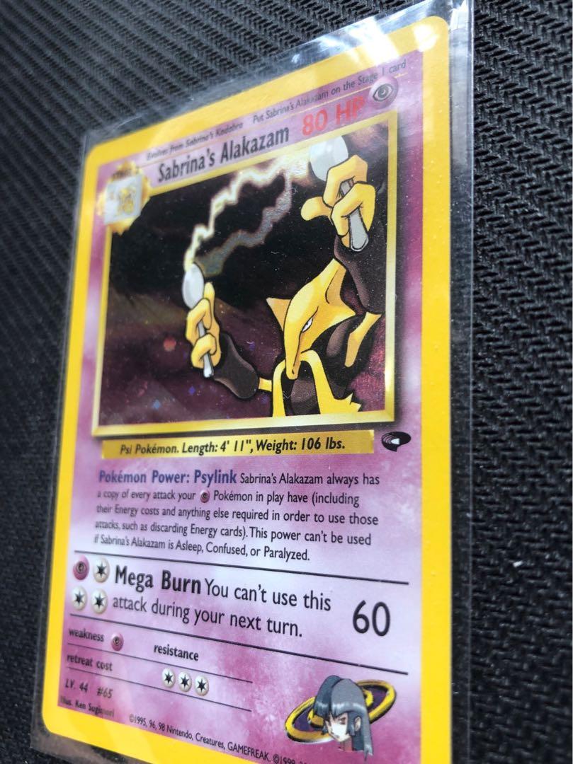  Sabrina's Alakazam - 16/132 - Holo Rare - Unlimited Edition :  Toys & Games