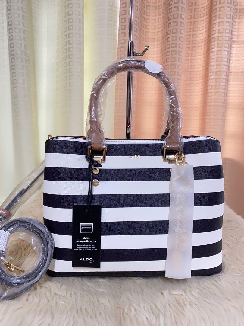Aldo striped handbag discount