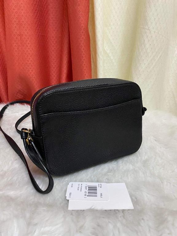 AUTHENTIC Coach Mini Camera Bag Black, Women's Fashion, Bags & Wallets