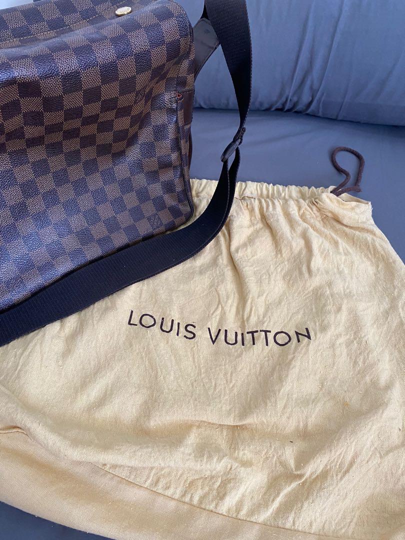 Jual Louis Vuitton Naviglio Damier Ebene Messenger Bag 2002