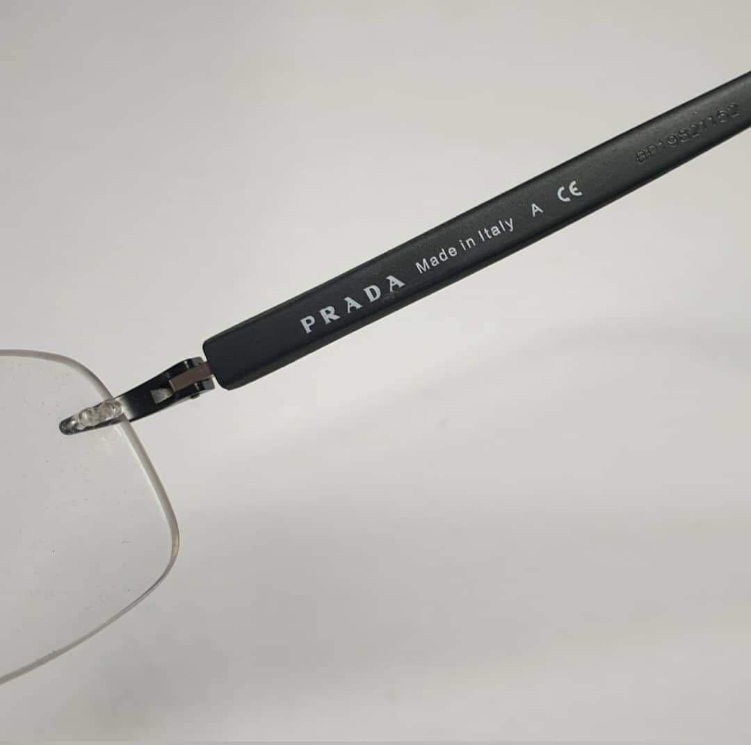 Authentic Prada Carbon Fiber Prescription Glasses, Men's Fashion