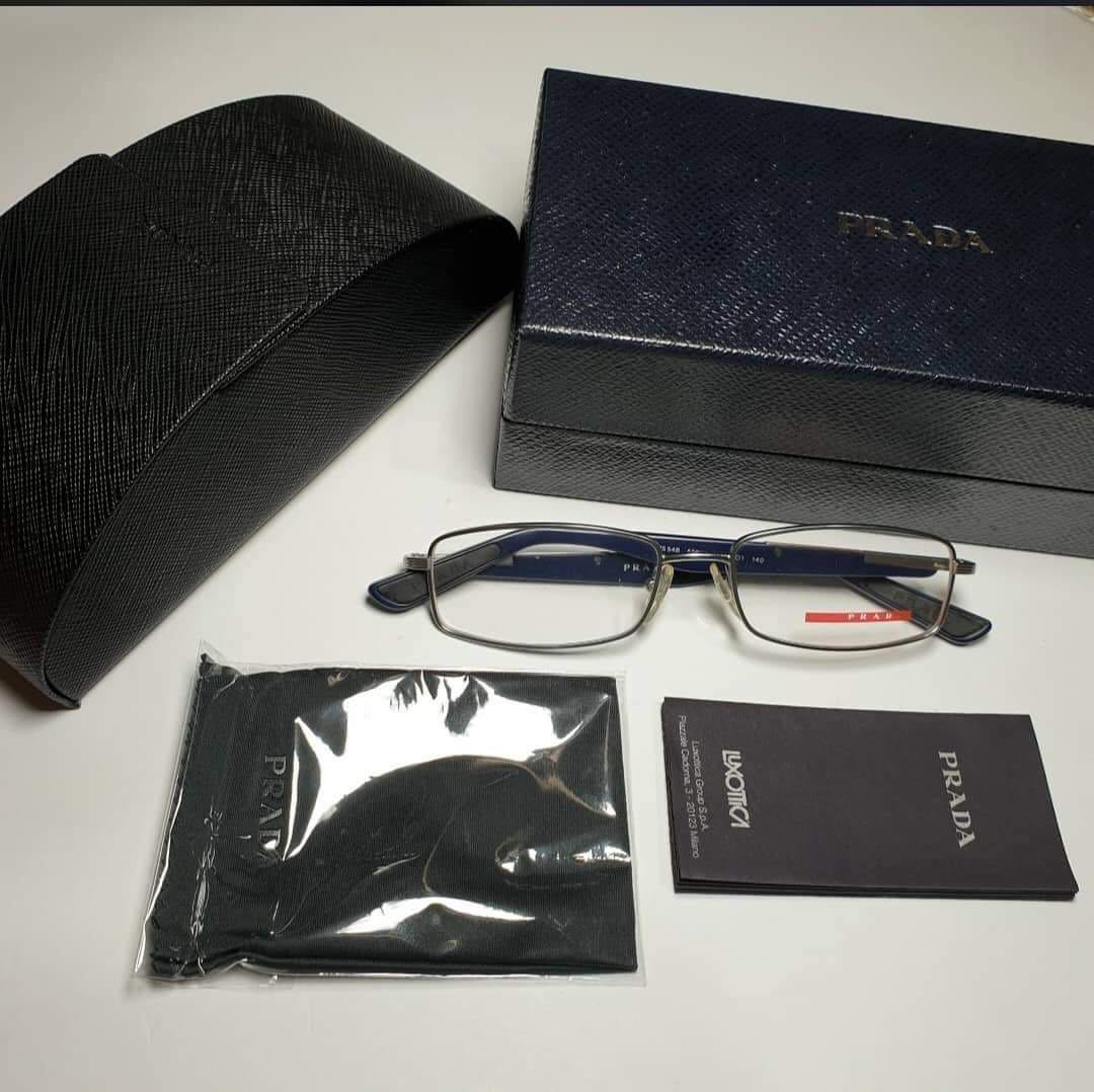 Authentic Prada Prescription Glasses, Men's Fashion, Watches