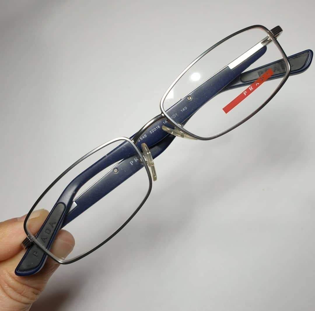 Authentic Prada Prescription Glasses, Men's Fashion, Watches