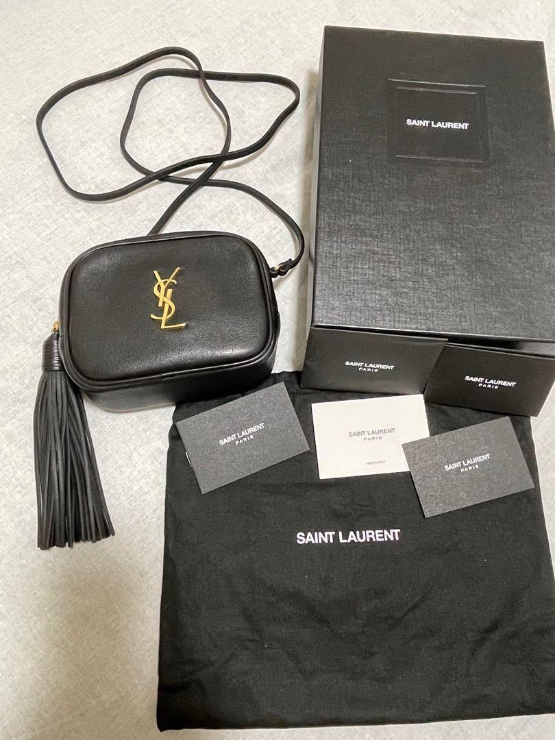 Authentic Yves Saint Laurent YSL Pouch Mono Bag