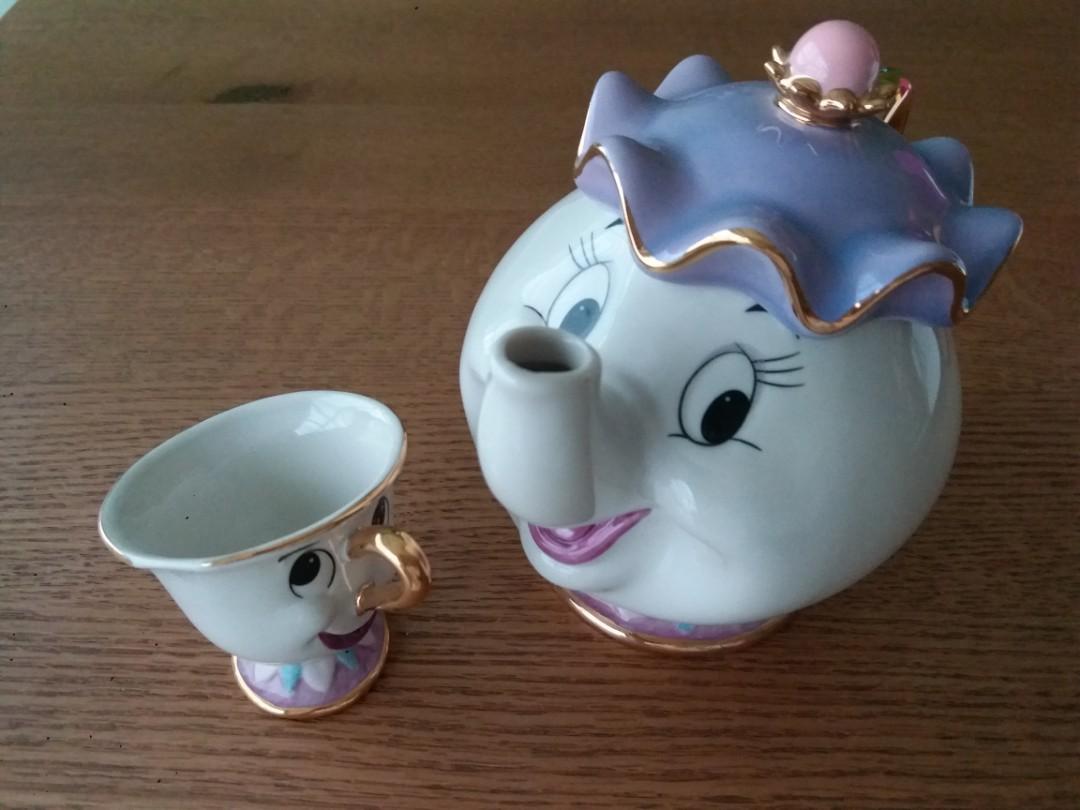 Beauty and the Beast teapot set, Hobbies & Toys, Collectibles
