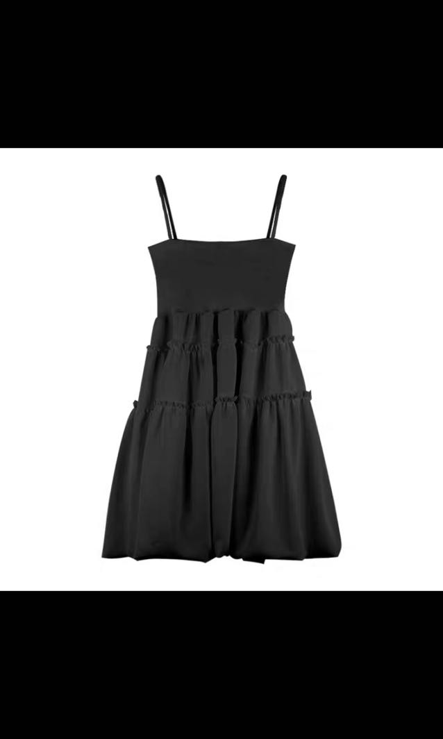 Black baby doll dress, Women's Fashion, Dresses & Sets, Dresses on