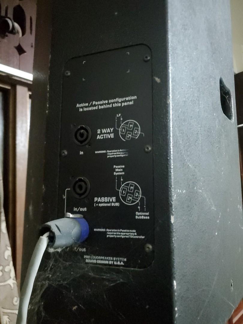 Blackline speaker 2 ways, Audio, Soundbars, Speakers & Amplifiers on