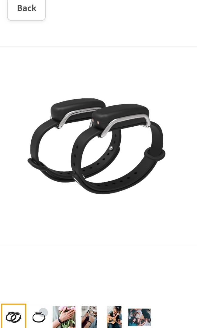 Bond touch bracelet band top