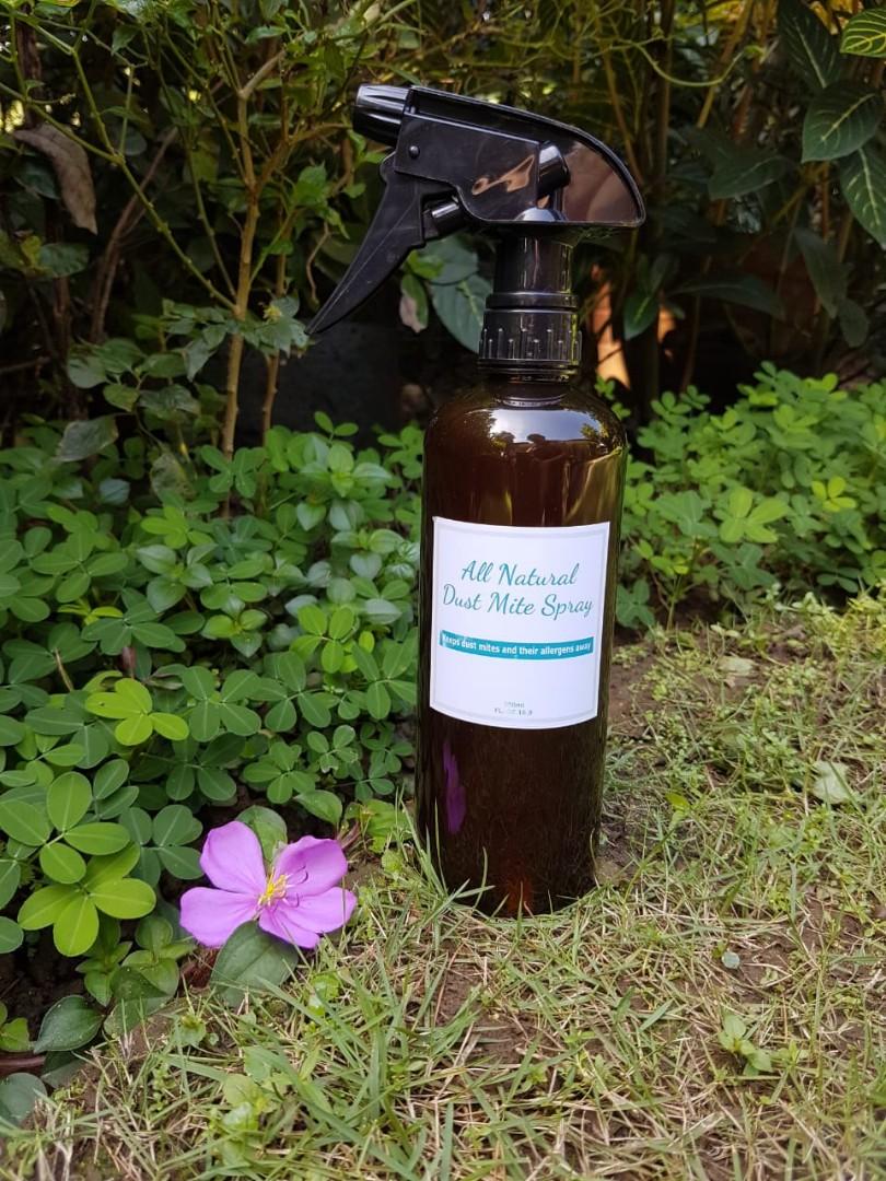 Breathe Relief Dust Mite Spray (Category: Sanitizers & Disinfectants) located in Makati City. Submitted by breathe_relief (Listing ID 1162315090, Image 1). Description: Made out of organic essential oils and natural ingredients to help control and prevent Dust Mites which cause allergy, rhinitis, eczema, asthma etc. Directions: Shake well then spray on mattresses, pillows, carpets, curtains and blankets. Avoid exposure to sunlight. 500ml Trigger 