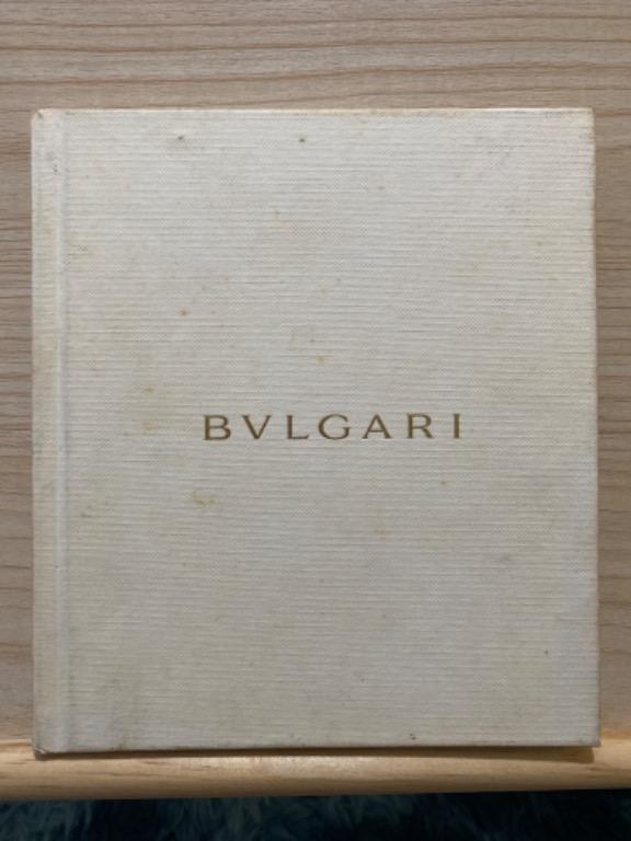 Bvlgari Ceremonies  Hardback /price list catologue brochure Bulgari 