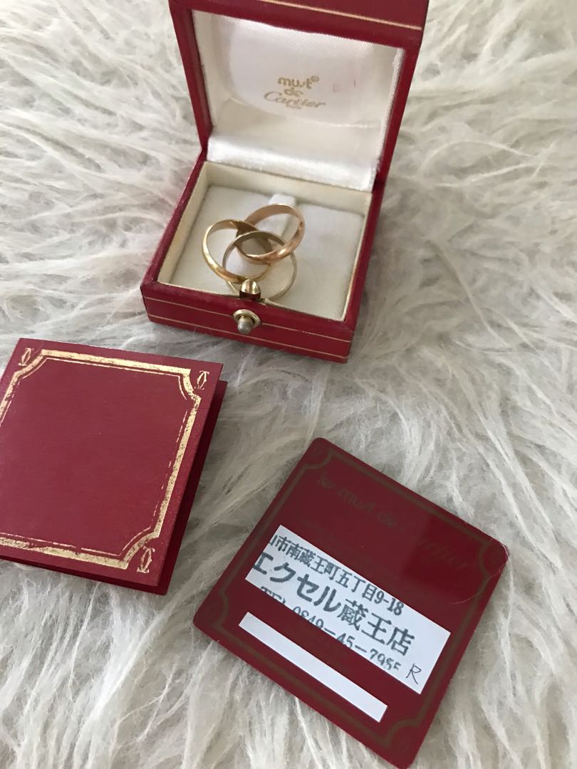 Cartier ring trinity, Barang Mewah 
