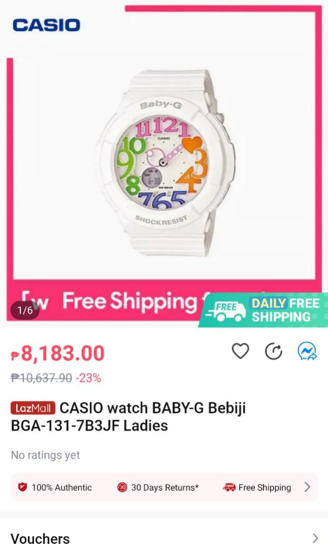 Casio Baby-G 5194 Ladies, Women's Fashion, Watches & Accessories, Watches on Carousell