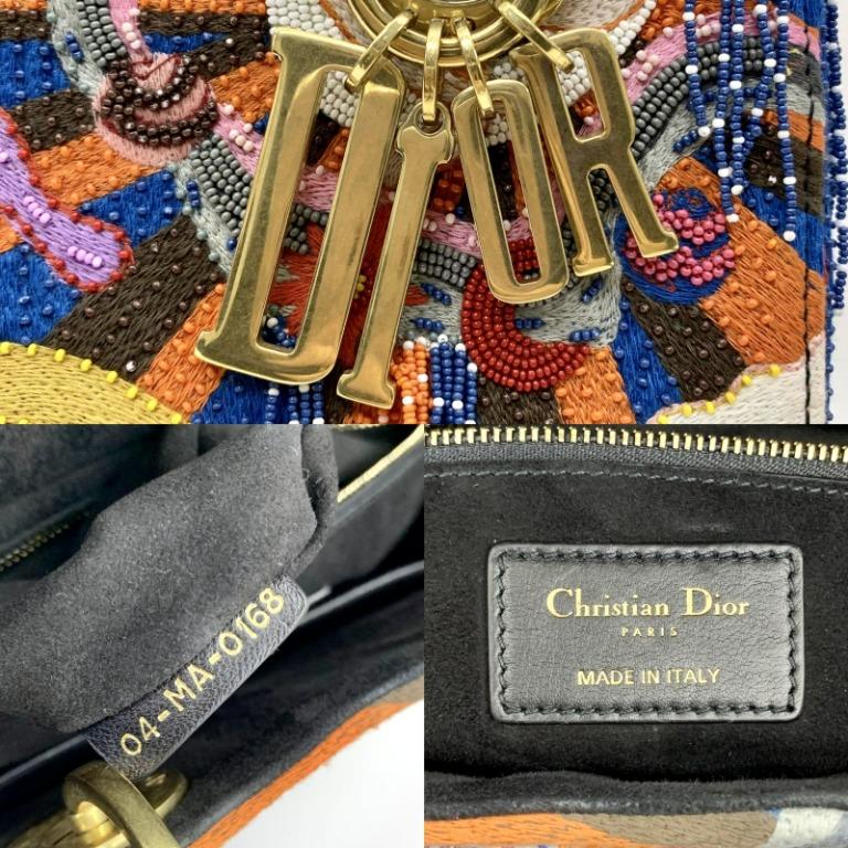 DIOR Small Boston Bag In Blue Oblique Embroidery & Smooth Calfskin.  Crossbody Strap Included $3,700. Contact Info In Bio