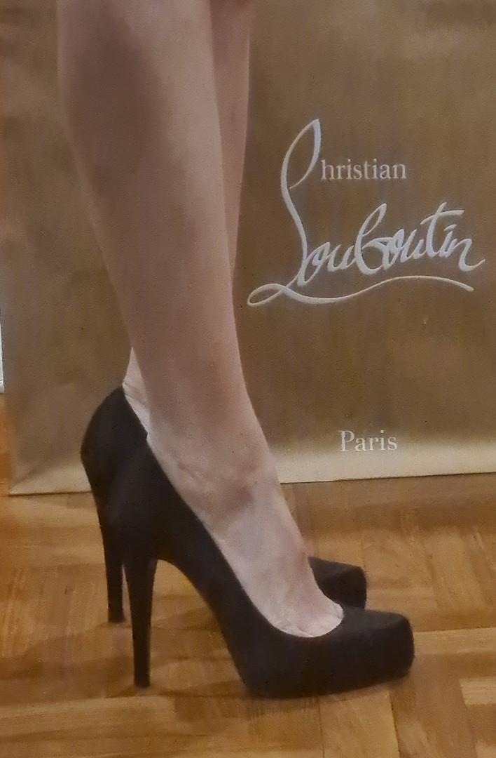 Christian louboutin new arrivals black heels