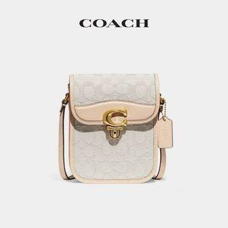 Coach CA191 studio phone bag crossbody slingbag