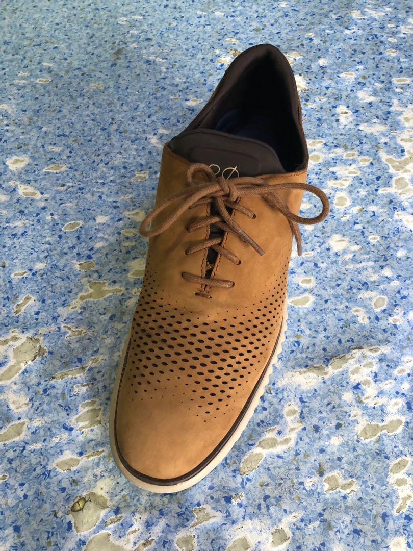 Cole Haan Men s 2 Zerogrand Laser Wingtip Oxford Bourbon Style