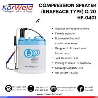COMPRESSION SPRAYER (KNAPSACK TYPE) Q-20 HP-0401