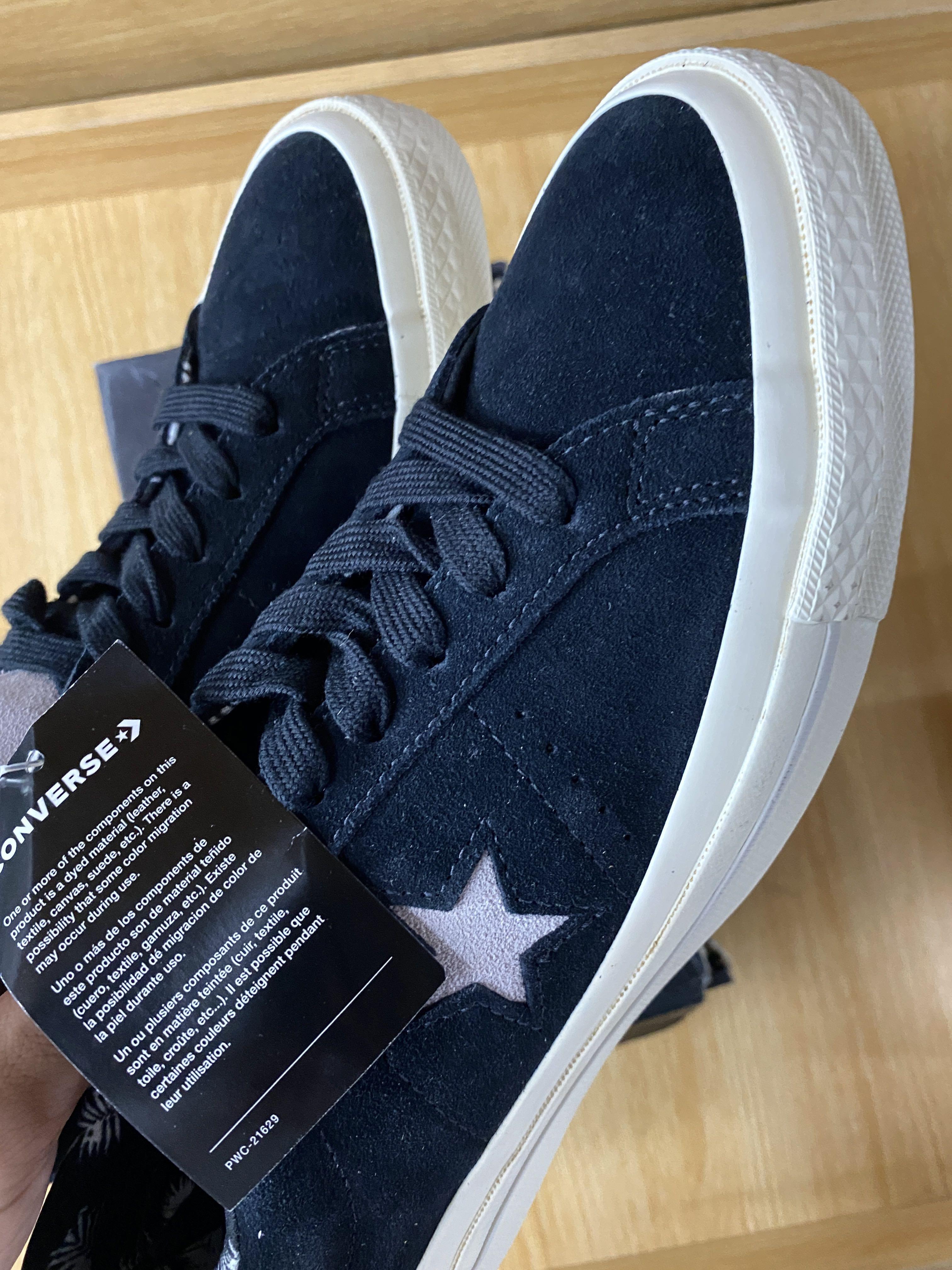One star converse on sale cuir